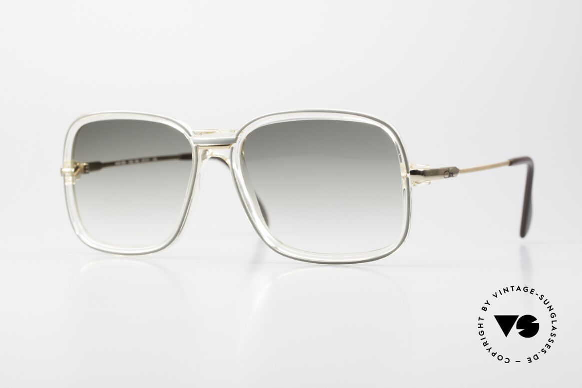 Cazal 629 Old 80's Frame West Germany, legendary 80's Cazal vintage designer sunglasses, Made for Men