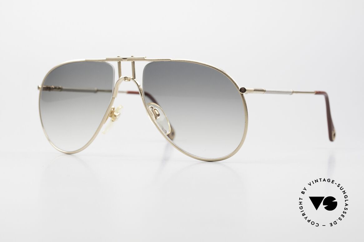 Aigner EA3 Limited 80's Frame Gold Plated, Etienne AIGNER EA3 vintage sunglasses from 1988, Made for Men