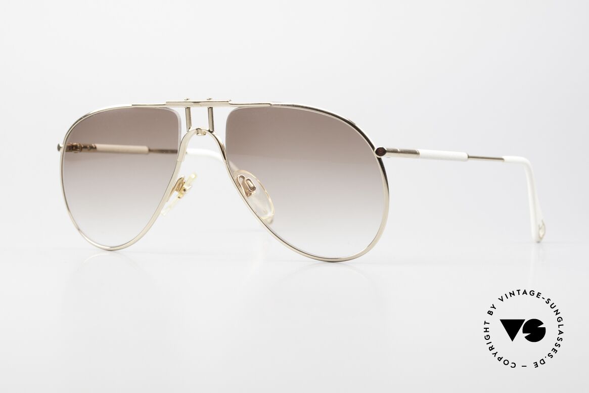 Aigner EA3 Noble 80's Shades Gold Plated, Etienne AIGNER EA3 vintage sunglasses from 1988, Made for Men