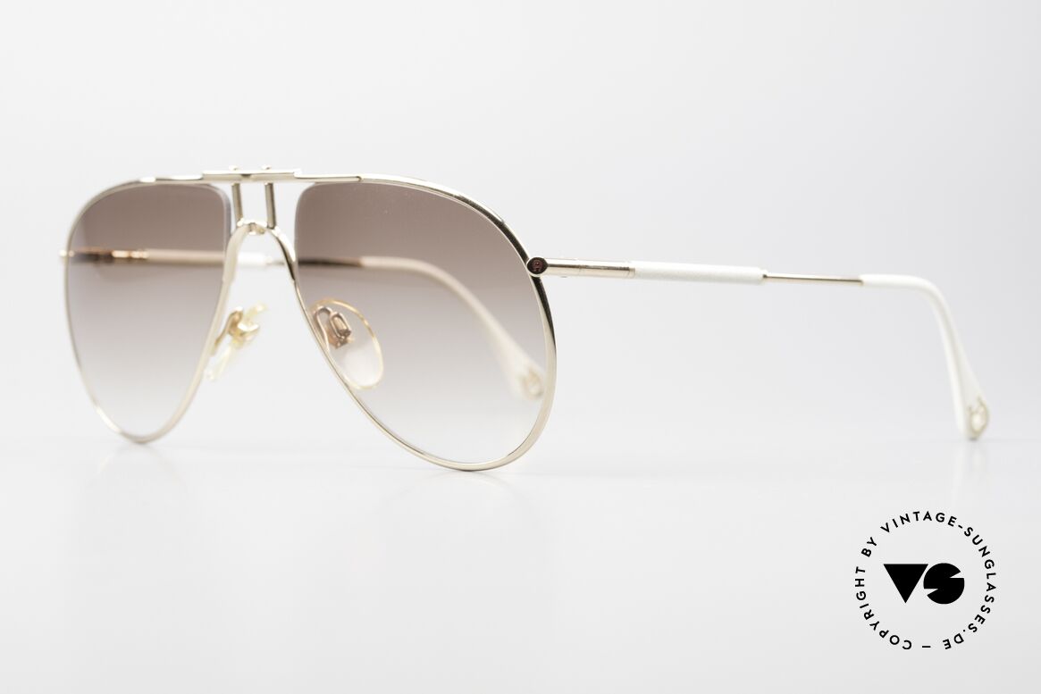 Aigner EA3 Noble 80's Shades Gold Plated, limited luxury sunglasses with serial number "8214", Made for Men