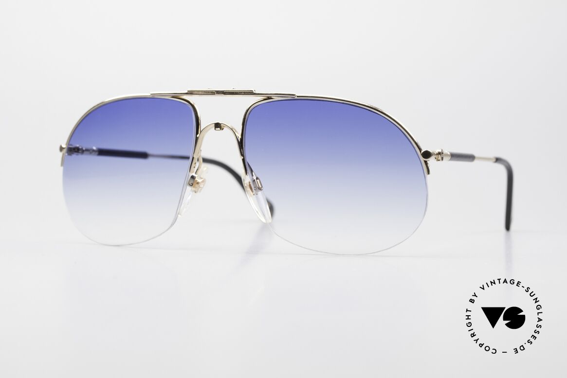 Aigner EA21 80's Shades Half Rim Nylor, AIGNER sunglasses from the late 1980's/early 1990's, Made for Men