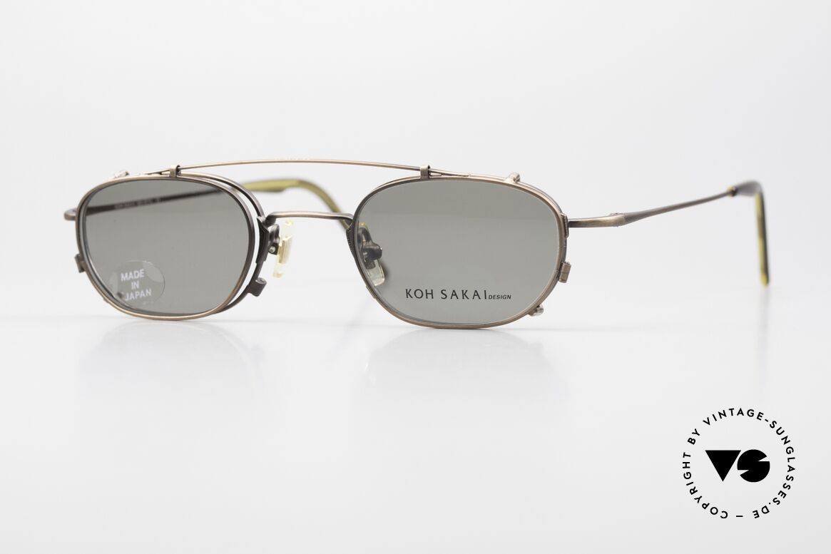 Koh Sakai KS9716 Titanium Frame Ladies & Gents, vintage women's glasses / men's glasses by Koh Sakai, Made for Men and Women