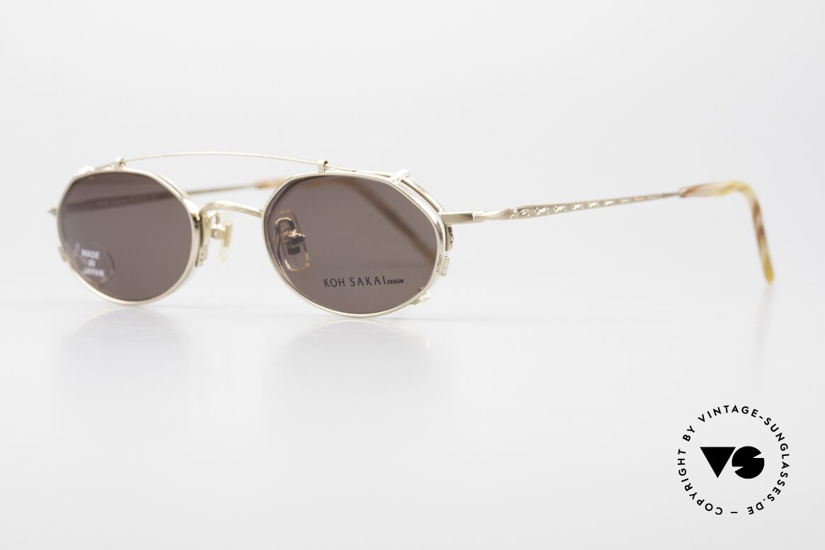 Koh Sakai KS9727 True 90's Frame Made in Japan, 1997 designed in Los Angeles; produced in Sabae (Japan), Made for Men and Women