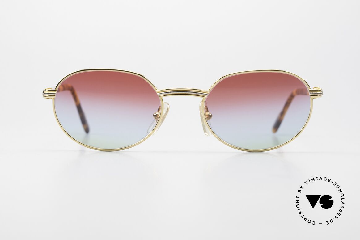 Cartier Lueur Luxury 90's Sunglasses Unisex, the beautiful name says it all: 'lueur' = gleam of light, Made for Men and Women