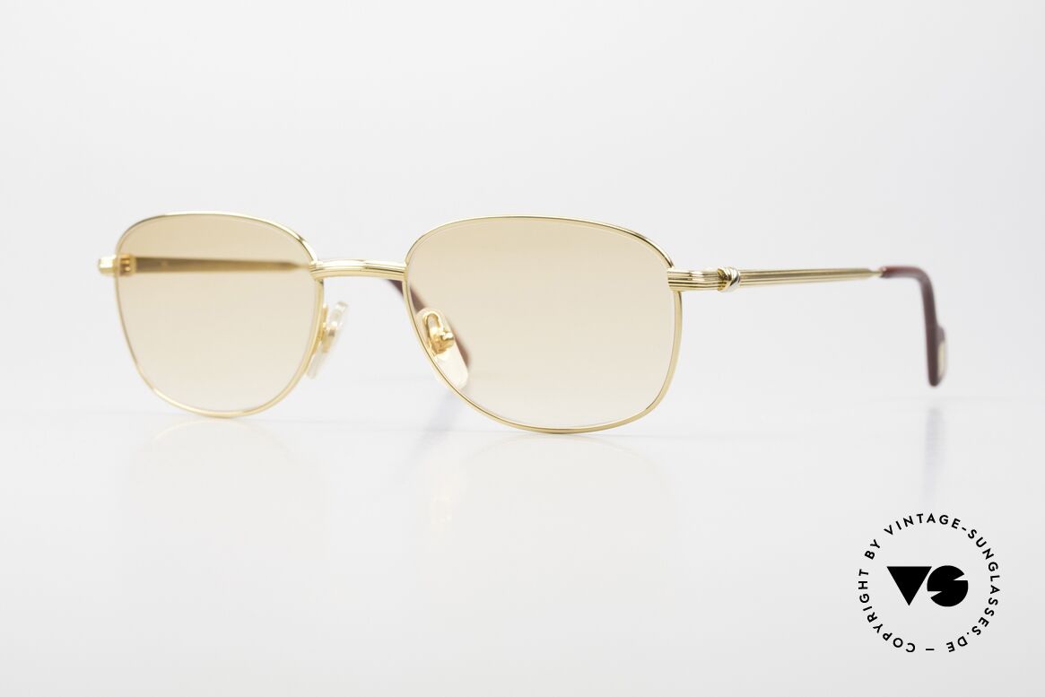 Cartier Segur 90's Glasses Women And Men, exclusive Cartier design from 1999, size 52°19, 135, Made for Men and Women