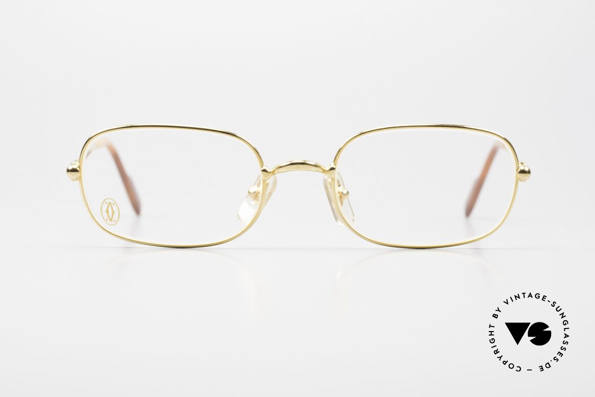 Cartier Deimios Luxury Eyeglasses 90's Small, Deimios = model of the Cartier 'Thin Rim' Collection, Made for Men and Women