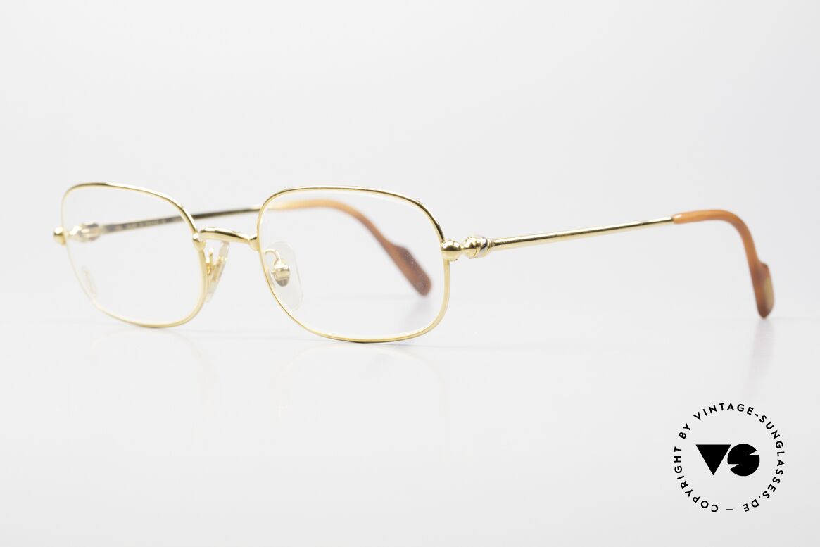 Cartier Deimios Luxury Eyeglasses 90's Small, flexible lightweight frame (1st class wearing comfort), Made for Men and Women