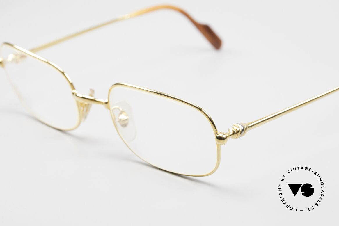 Cartier Deimios Luxury Eyeglasses 90's Small, precious & timeless design in SMALL size 50/19, 130, Made for Men and Women