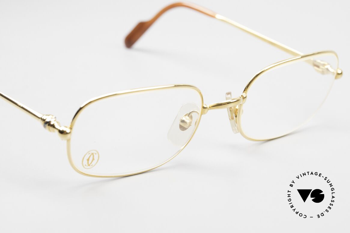 Cartier Deimios Luxury Eyeglasses 90's Small, unworn rarity incl. orig. Cartier packing (case, cloth), Made for Men and Women