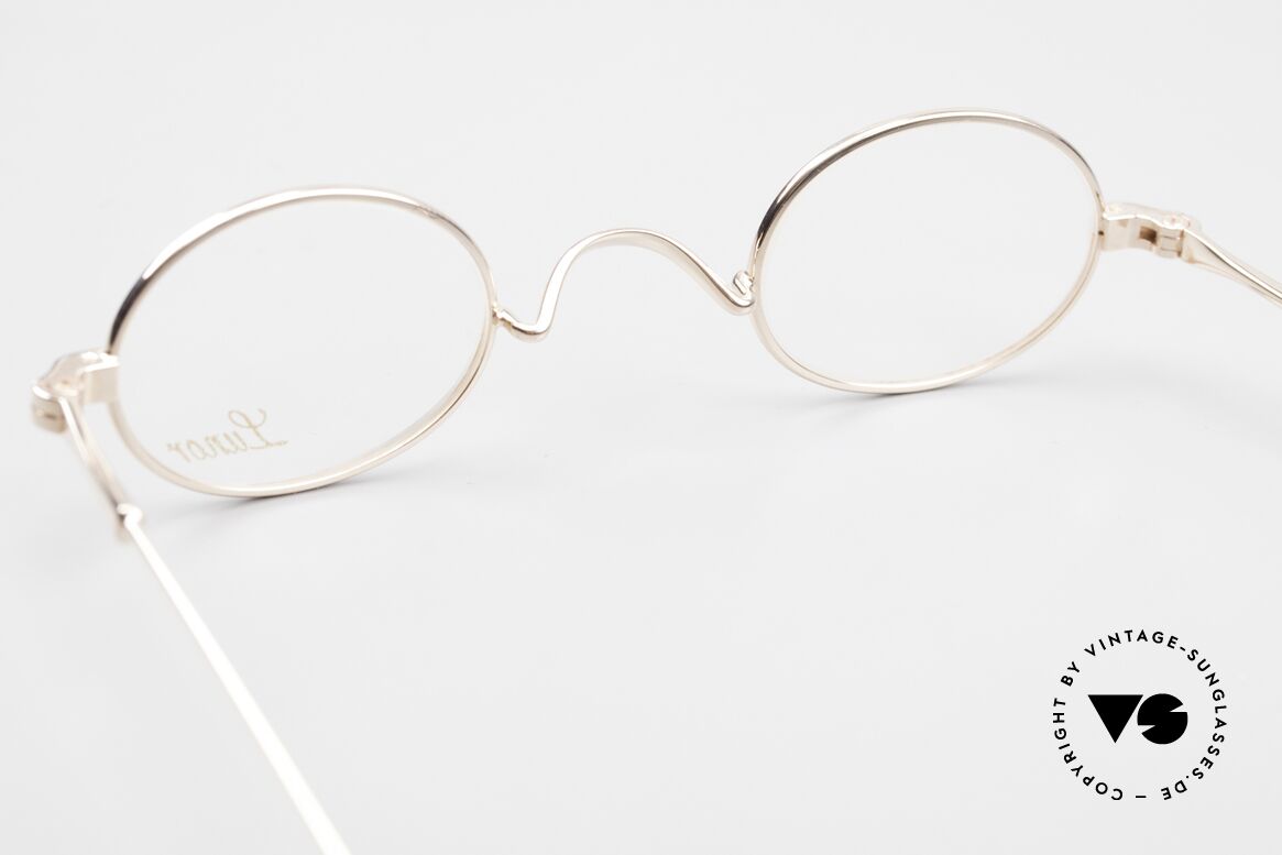 Lunor II 04 Limited Rose Gold Frame XS Oval, Size: extra small, Made for Men and Women