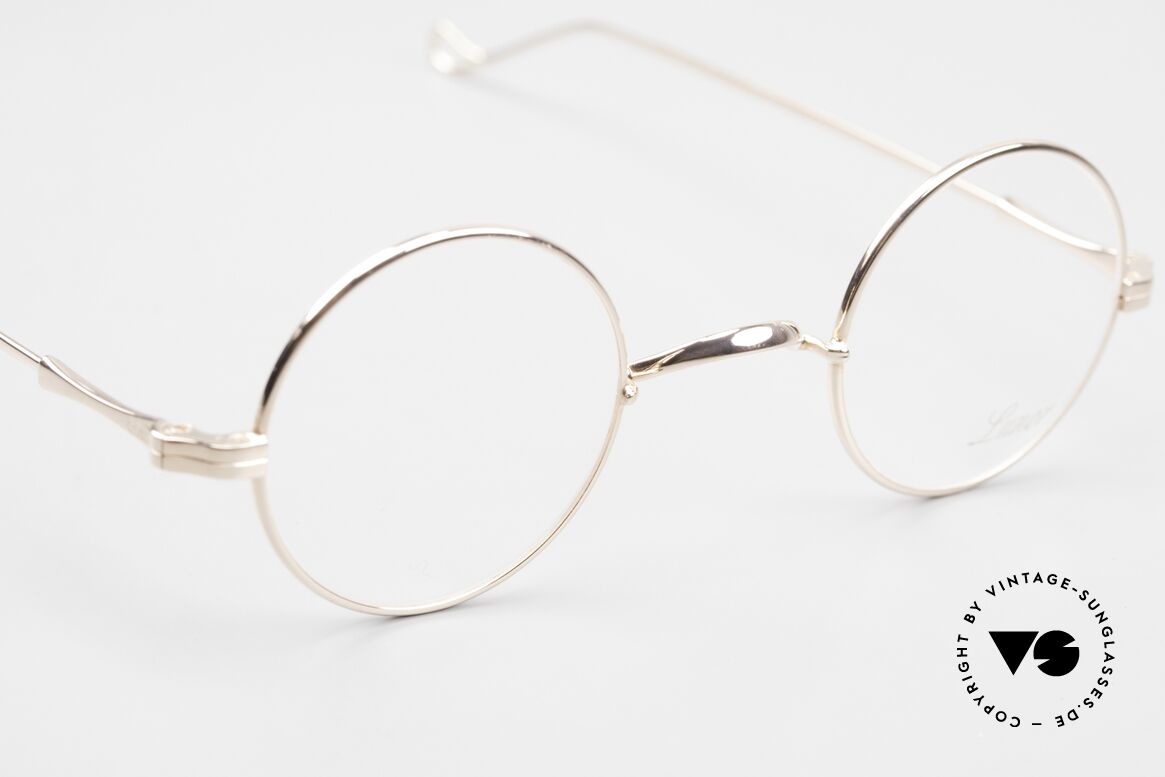 Lunor II 12 Limited Edition Rose Gold Frame, unworn rarity for all lovers of quality from the late 90s, Made for Men and Women