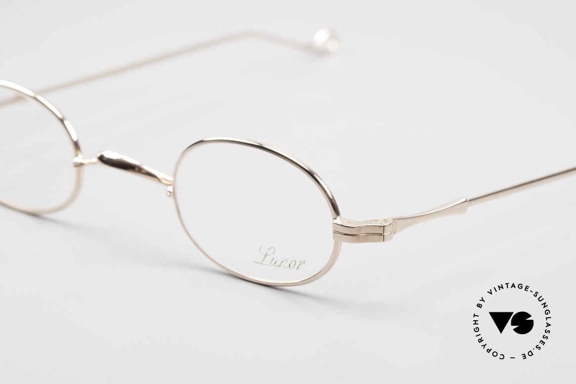Lunor II 08 Limited Edition Rose Gold Frame, well-known for the "W-bridge" & the plain frame designs, Made for Men and Women