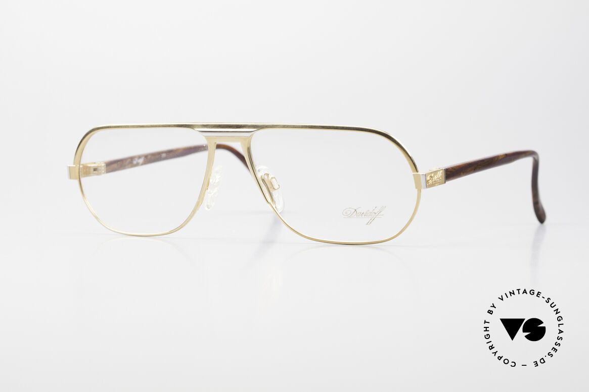 Davidoff 301 Noble Men's 90's Eyeglasses, exquisite Davidoff men's vintage specs from the 90's, Made for Men