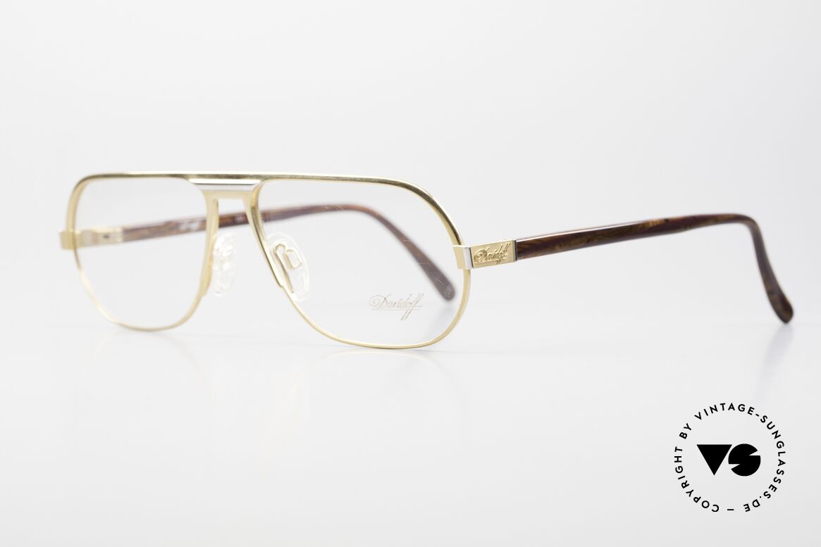 Davidoff 301 Noble Men's 90's Eyeglasses, real gentleman eyeglasses: classy, elegant & very rare, Made for Men