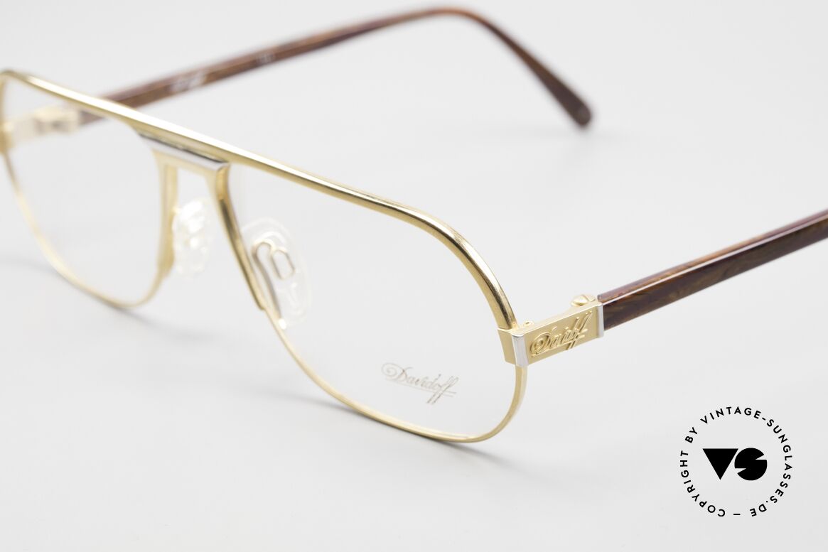 Davidoff 301 Noble Men's 90's Eyeglasses, old original in medium size 58/14 (130mm frame width), Made for Men