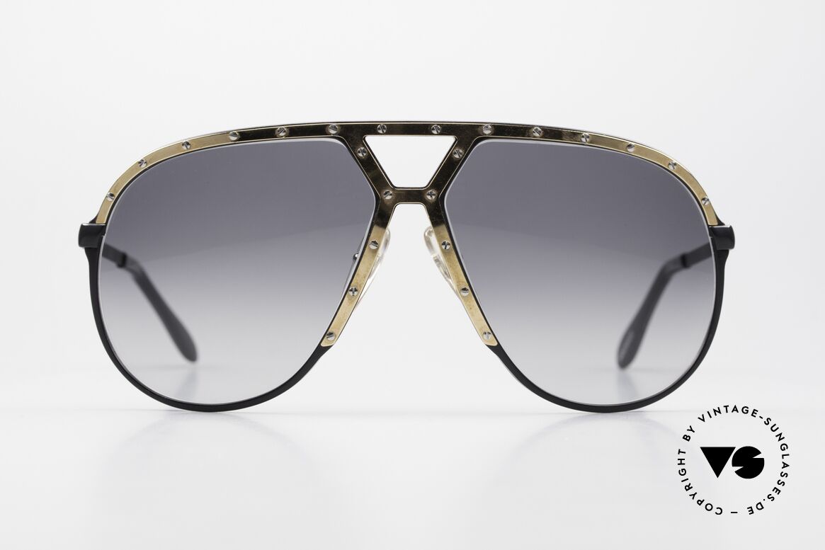 Alpina M1 Stevie Wonder 80's Sunglasses, Stevie Wonder made this M1 model world-famous, Made for Men
