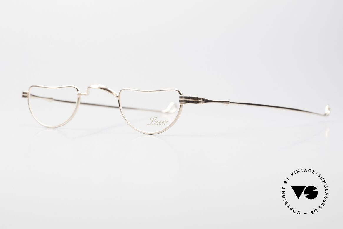 Lunor II 07 Limited Rose Gold Eyeglasses, limited ROSÉ-GOLD alloying (the finish looks warmer), Made for Men and Women