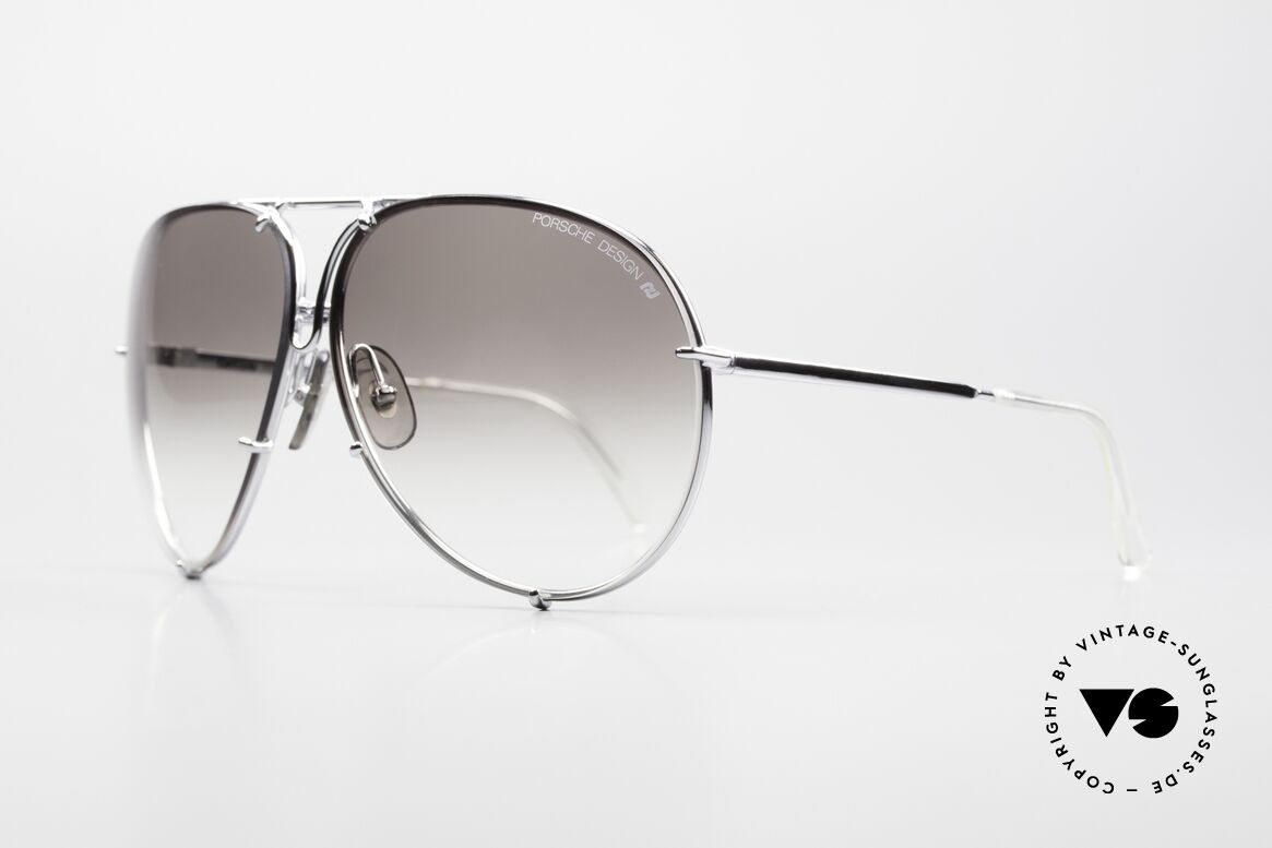 Porsche 5623 Black Mass Movie Sunglasses, the legend with interchangeable lenses; true vintage, Made for Men and Women