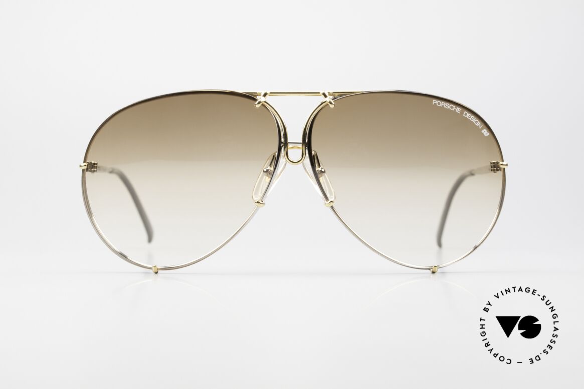 Porsche 5621 Mirrored 80's Aviator Shades, the legend with interchangeable lenses; true vintage, Made for Men
