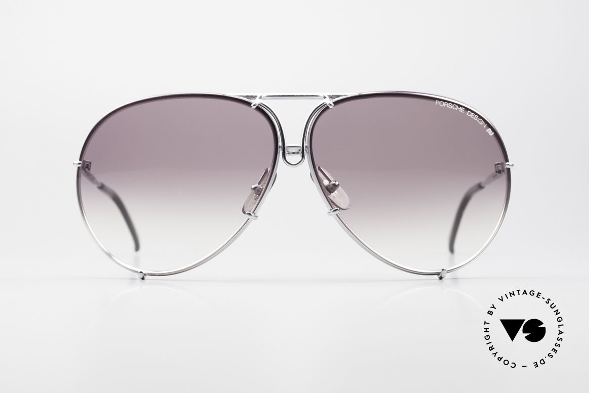 Porsche 5621 Ultra Rare Titanium Version, the normal sun lenses fit in this titanium version, Made for Men
