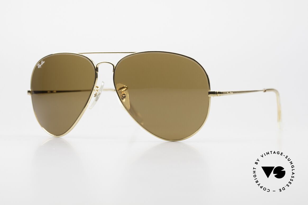 Ray Ban Large Metal II Old Ray-Ban B&L USA Shades, the classic Ray Ban USA sunglasses par excellence, Made for Men