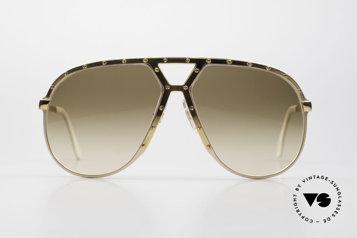 Alpina M1 All Gold Collector's Shades, M1 = the most wanted vintage model by ALPINA, Made for Men and Women