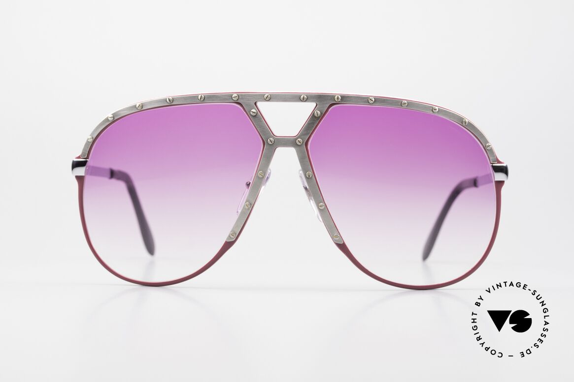 Alpina M1 Pink Gradient One Of A Kind, UNICUM: pink frame with antik-silver bezel, Made for Men and Women