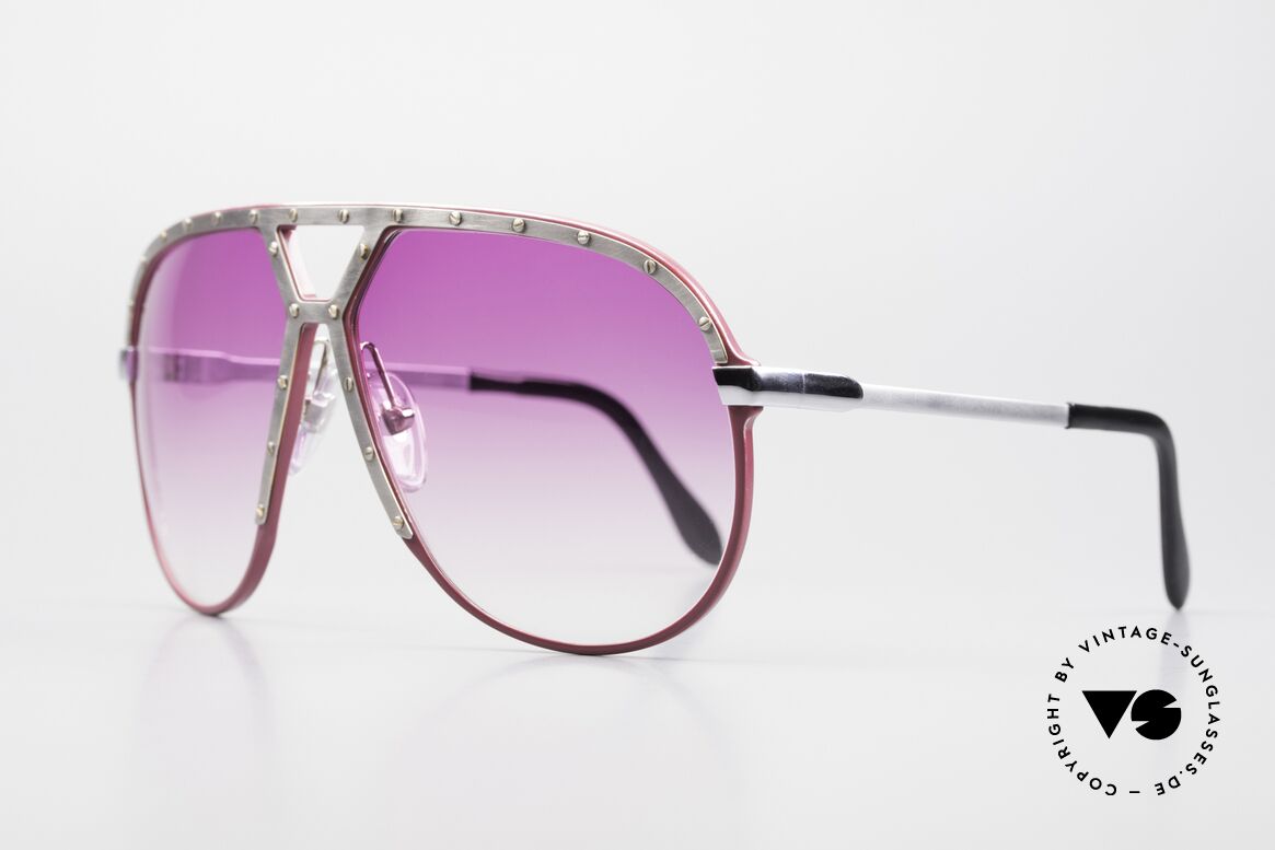 Alpina M1 Pink Gradient One Of A Kind, matching pink-gradient sun lenses (100% UV), Made for Men and Women