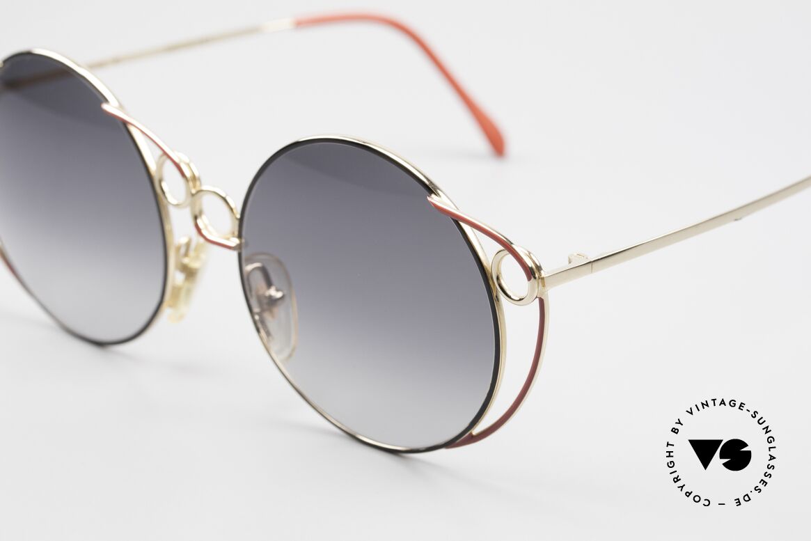 Casanova RC1 80's Art Sunglasses For Ladies, a precious museum piece, 24kt GOLD-PLATED, Made for Women
