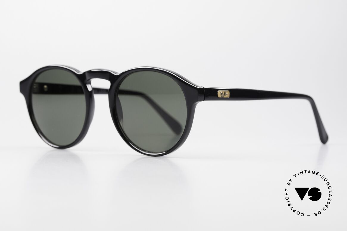 Ray Ban Gatsby Style 1 Round Panto Frame USA Original, with legendary lenses = B&L-etching (Bausch&Lomb), Made for Men and Women