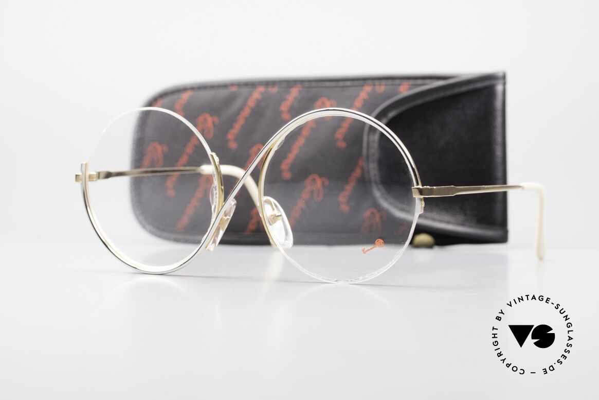 Casanova FC9 Artful 80's Vintage Eyeglasses, rare, extravagant and sumptuous (incl. orig. case), Made for Women
