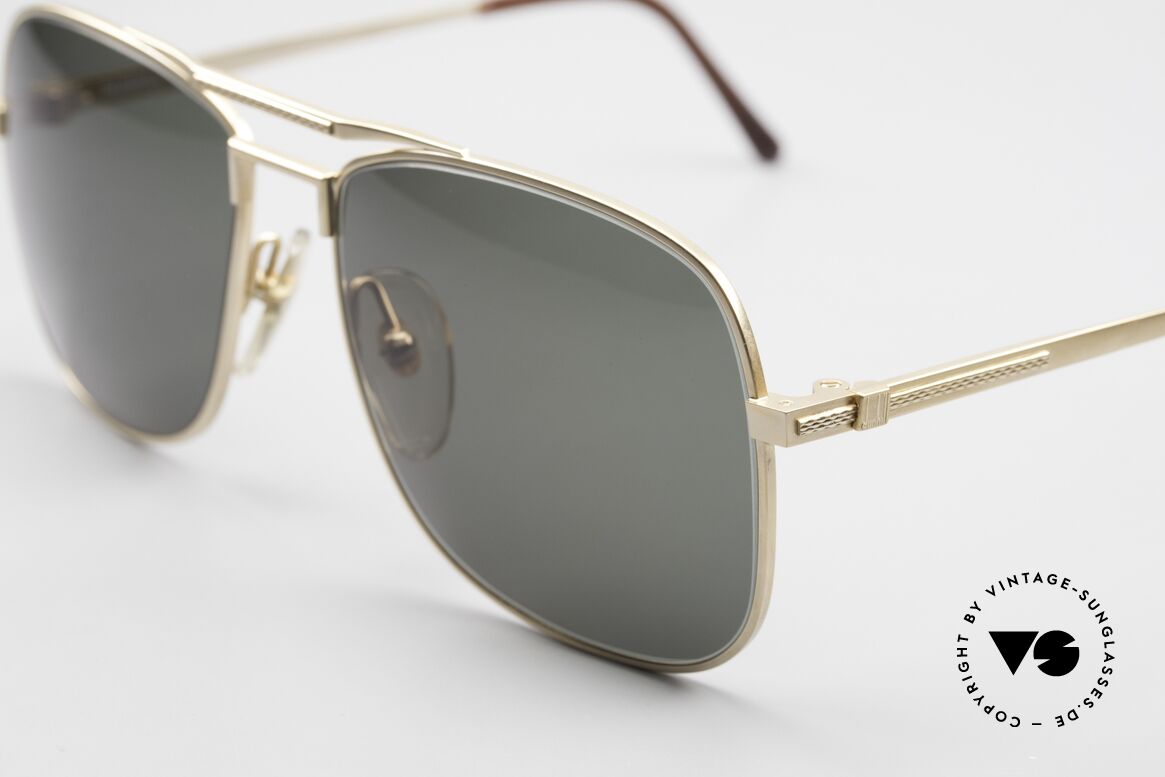 Dunhill 6038 Gold-Plated Titanium Shades, (today, designer frames are made for less than 5 USD), Made for Men