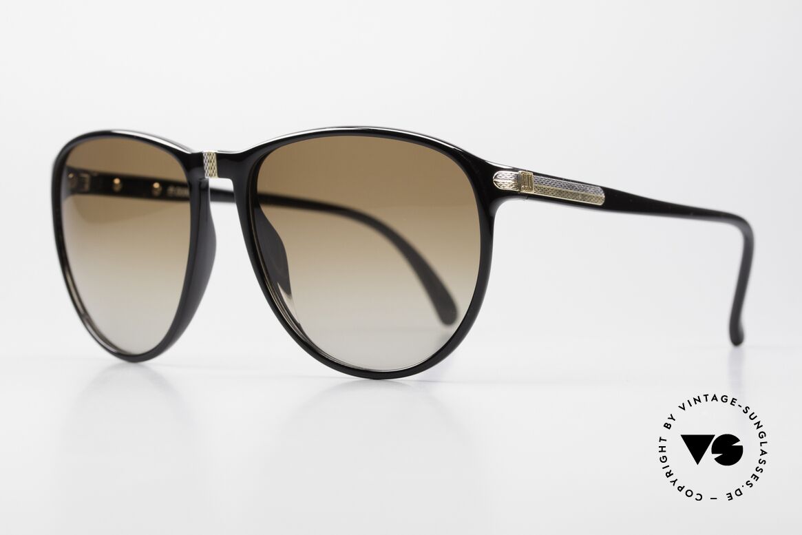 Dunhill 6040 Men's Sunglasses From 1986, metal elements are gold-plated & rhodium-plated, Made for Men