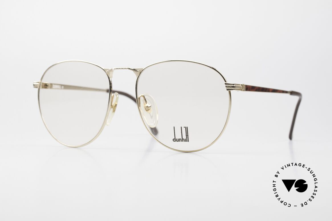 Dunhill 6065 Men's Panto Glasses From 1988, Alfred Dunhill men's panto eyeglasses from 1988, Made for Men