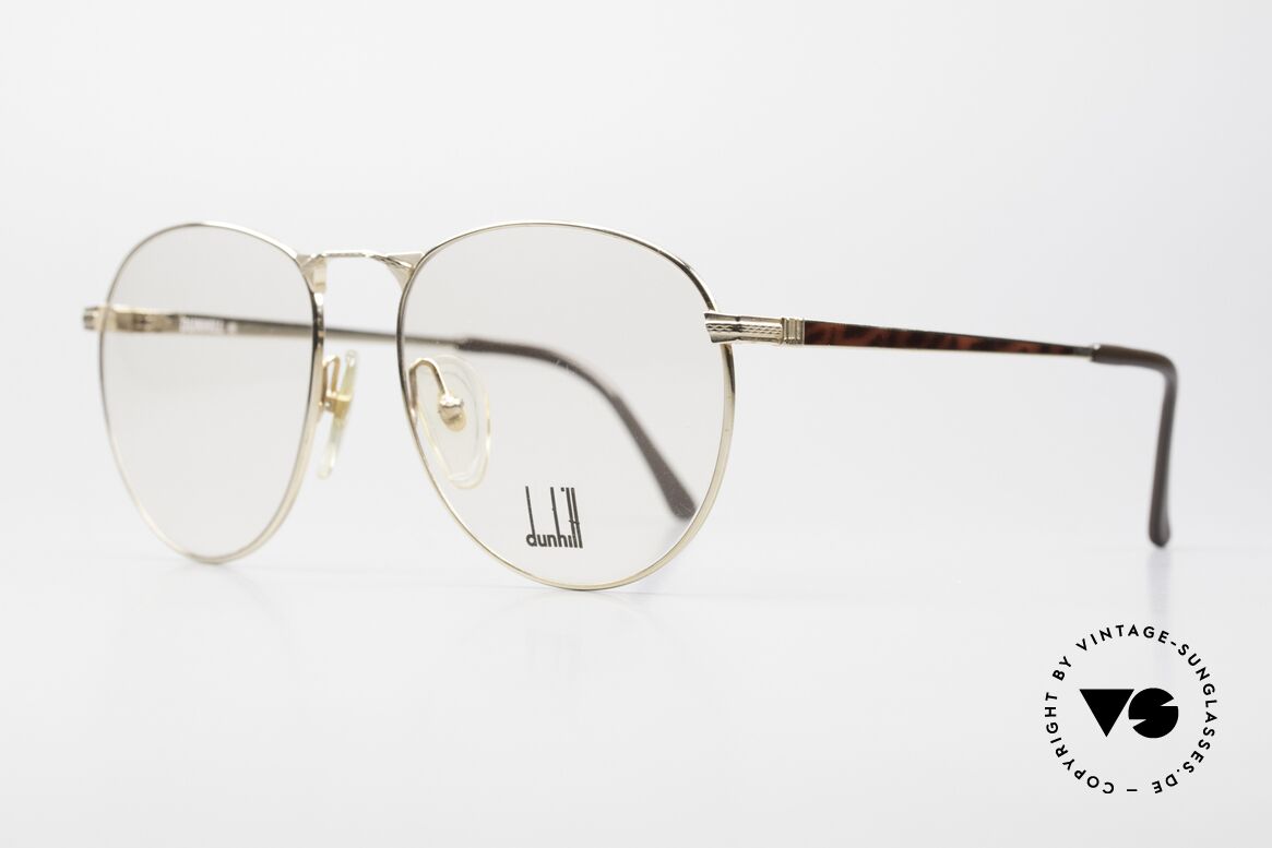 Dunhill 6065 Men's Panto Glasses From 1988, tangible 80's top-notch quality; made in Austria, Made for Men