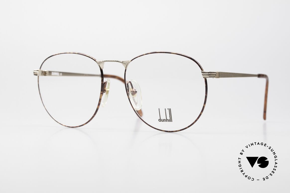 Dunhill 6065 Panto Men's Glasses From 1988, Alfred Dunhill men's panto eyeglasses from 1988, Made for Men