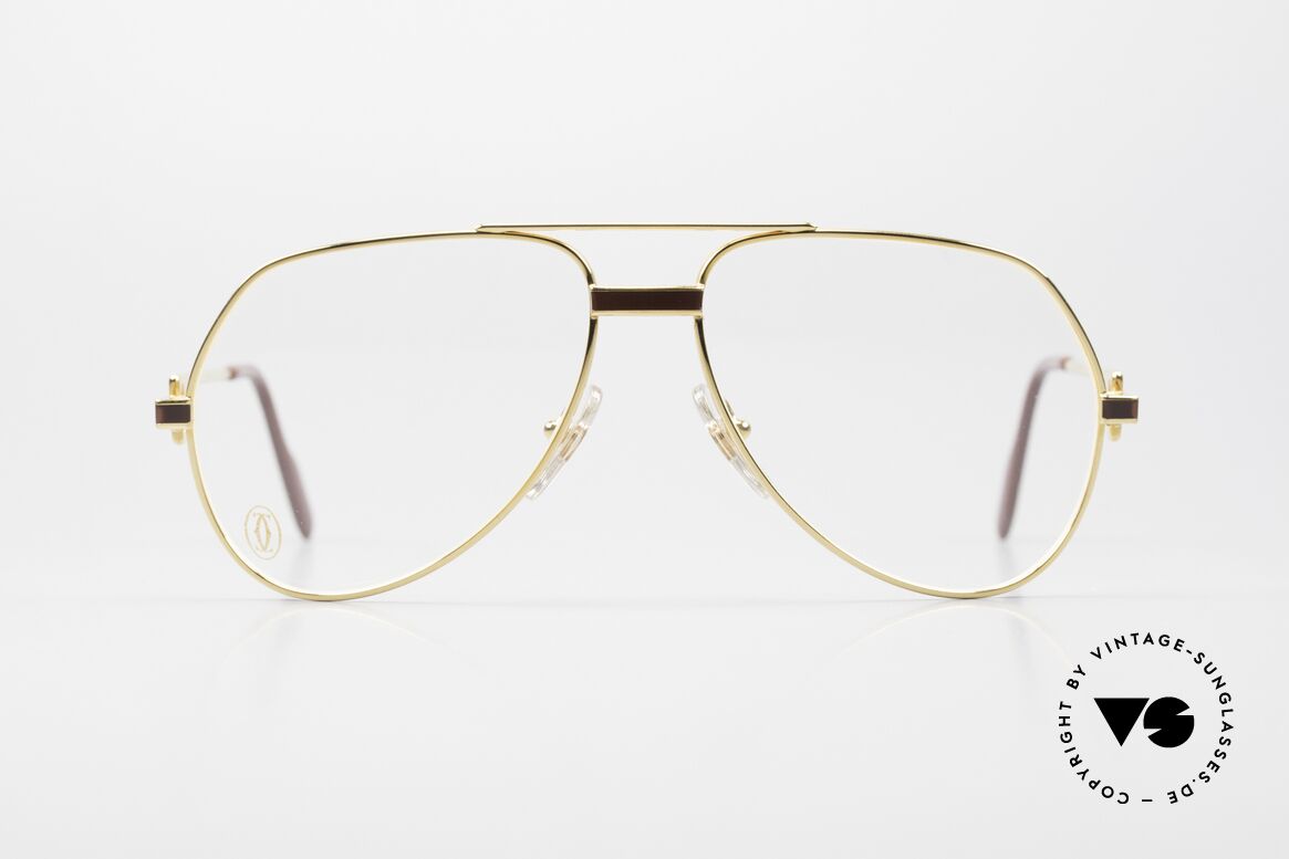 Cartier Vendome Laque - S 80's Luxury Eyeglass-Frame, mod. "Vendome" was launched in 1983 & made till 1997, Made for Men and Women