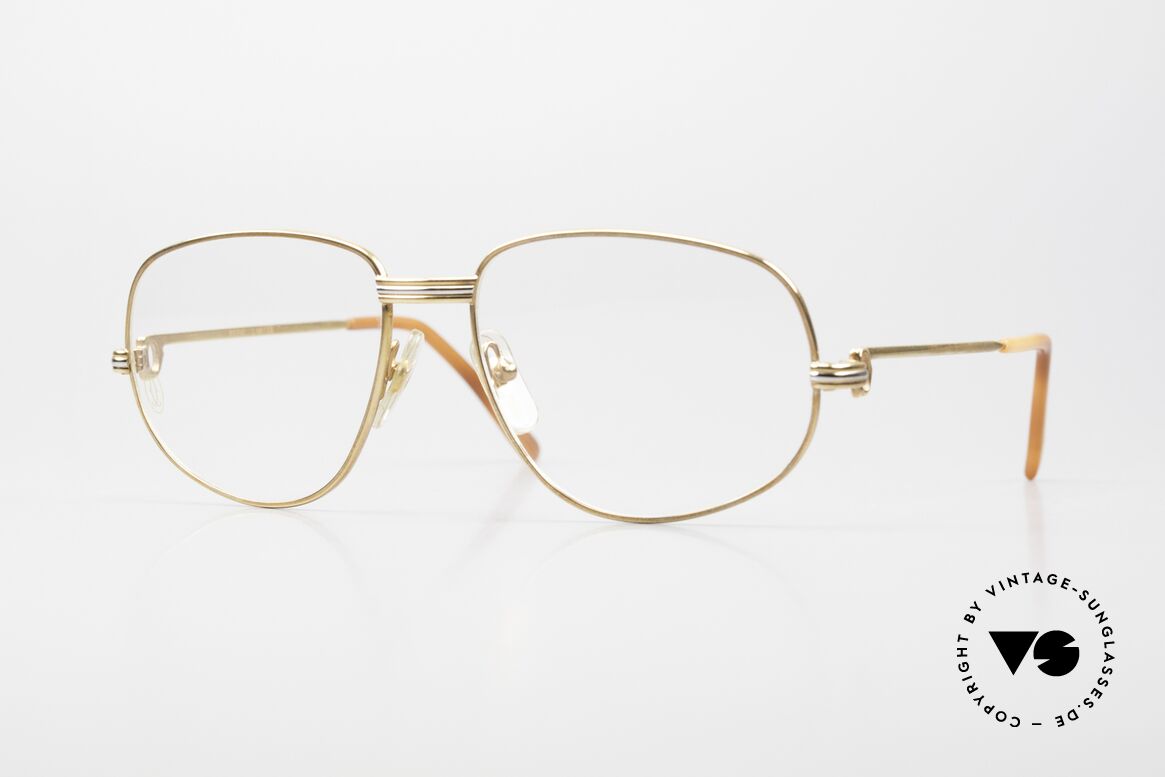 Cartier Romance LC - M LIMITED SERIES in ROSE-GOLD, vintage Cartier eyeglasses; model ROMANCE Louis Cartier, Made for Men and Women
