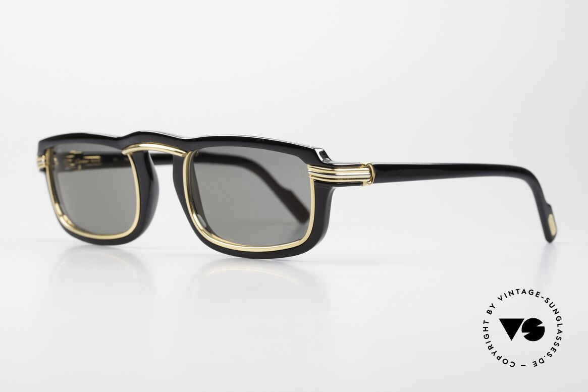 Cartier Vertigo Rare 90's Luxury Sunglasses, spring temples for a 1.class comfort (premium quality), Made for Men