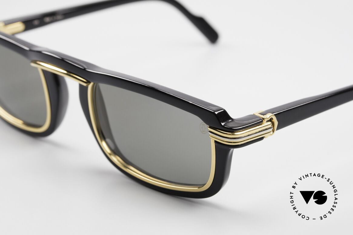 Cartier Vertigo Rare 90's Luxury Sunglasses, with serial number + original Cartier lenses + packing, Made for Men