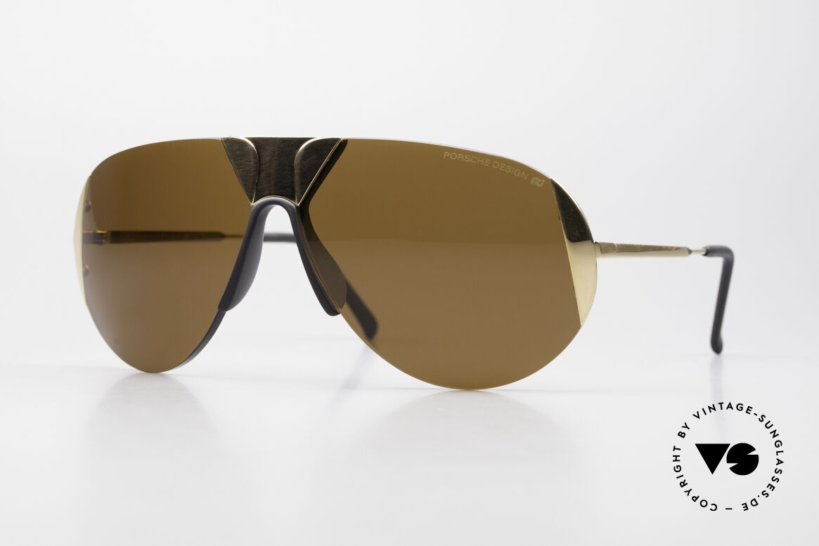 Porsche 5636 Men's 90's Aviator Shades, exceptional unique Porsche Design sunglasses, Made for Men