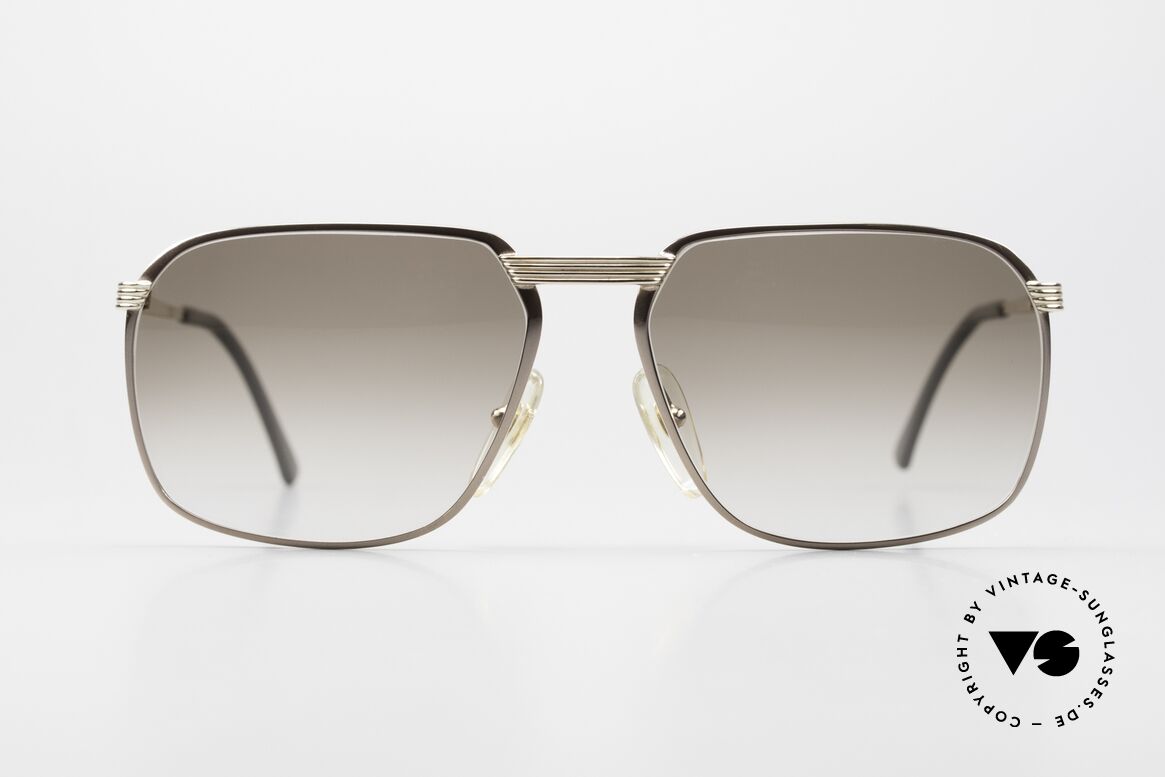 Christian Dior 2489 80's Men's Shades Gold-Taupe, striking gent's model (noble Dior "Monsieur" Series), Made for Men