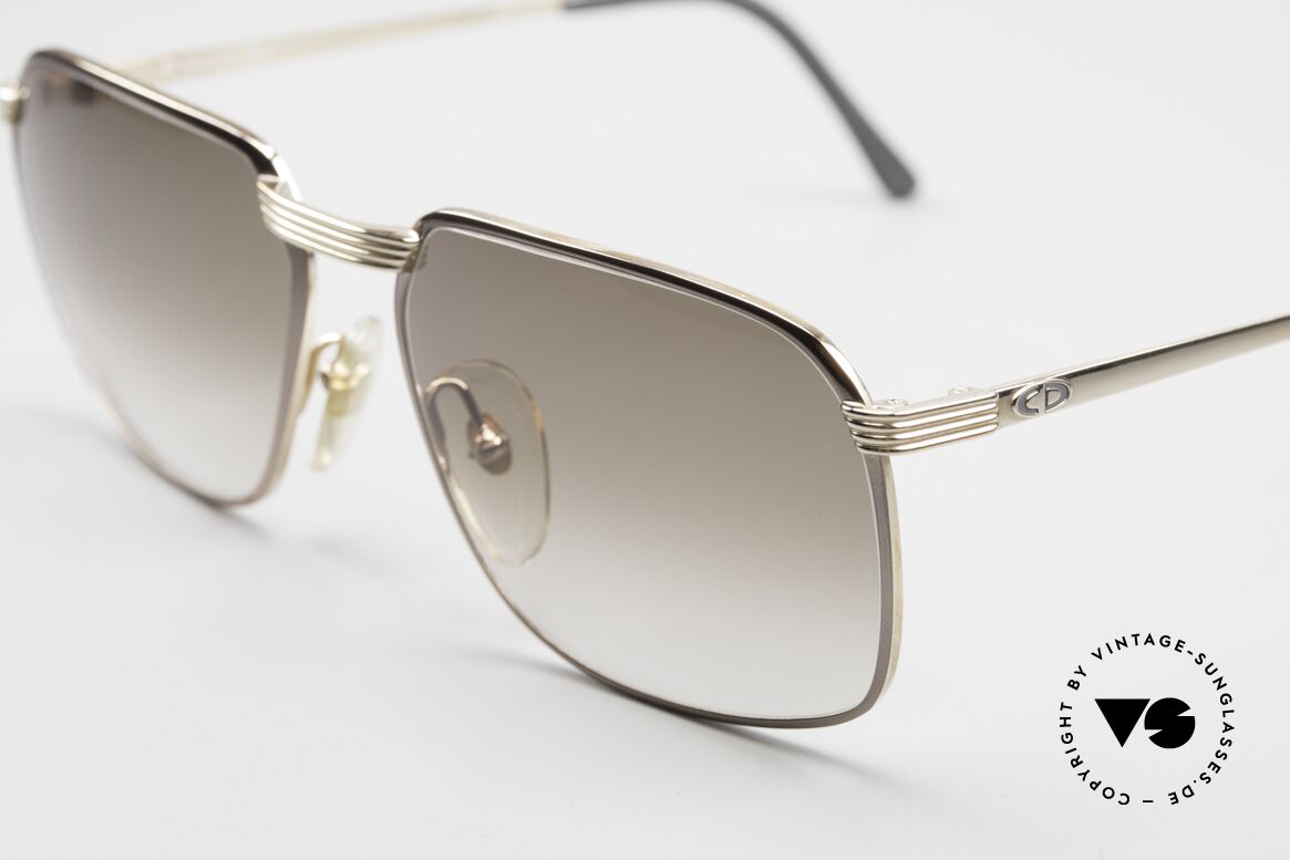 Christian Dior 2489 80's Men's Shades Gold-Taupe, unworn (like all our vintage C.Dior 80's sunglasses), Made for Men