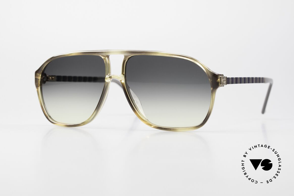Christian Dior 2417 Men's Shades 80's Dior Monsieur, masculine cool design by Christian Dior from 1988, Made for Men