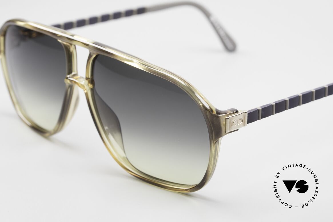 Christian Dior 2417 Men's Shades 80's Dior Monsieur, highest comfort thanks to flexible -Flexidée- temples, Made for Men