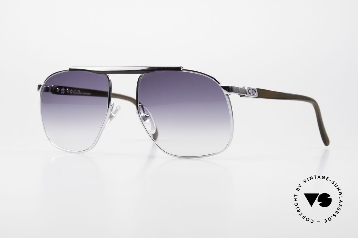 Christian Dior 2123 Old Men's Sunglasses From 1982, masculine eyewear design by Dior from the 1980's, Made for Men