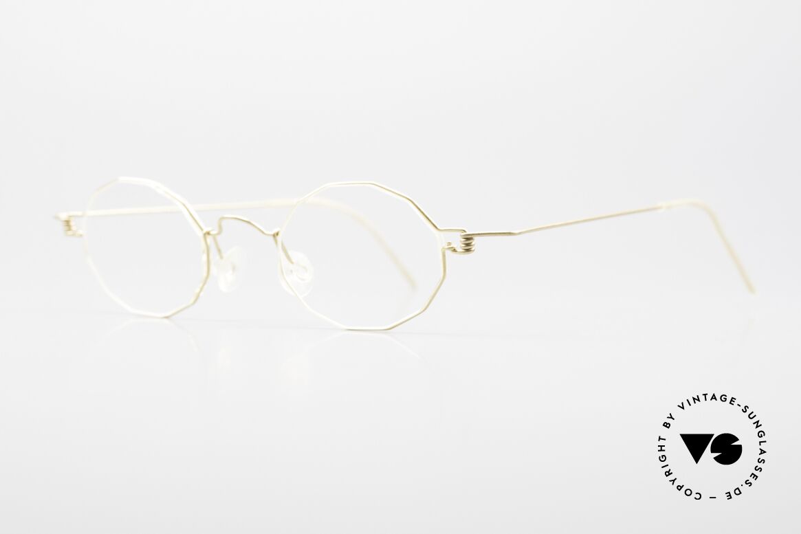 Lindberg Zeta Air Titan Rim Small Titanium Frame Unisex, simply timeless, stylish & innovative: grade 'vintage', Made for Men and Women