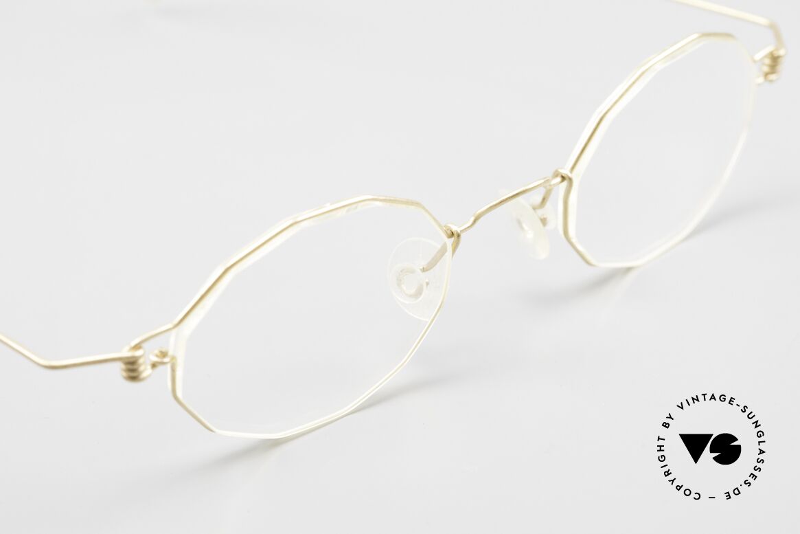 Lindberg Zeta Air Titan Rim Small Titanium Frame Unisex, unworn, NOS, with original magnetic case by Lindberg, Made for Men and Women