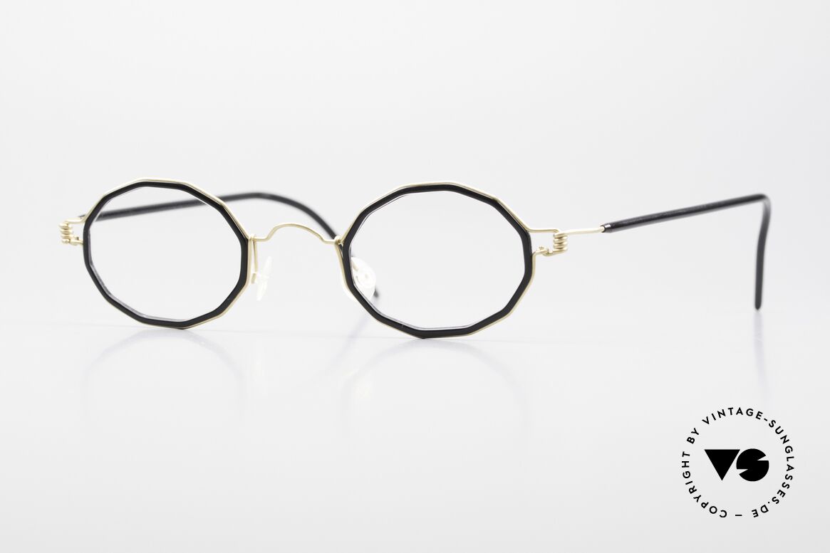 Lindberg Zeta Air Titan Rim Titan Frame Acetate Inner Rim, LINDBERG Air Titanium Rim eyeglasses in size 42-21, Made for Men and Women