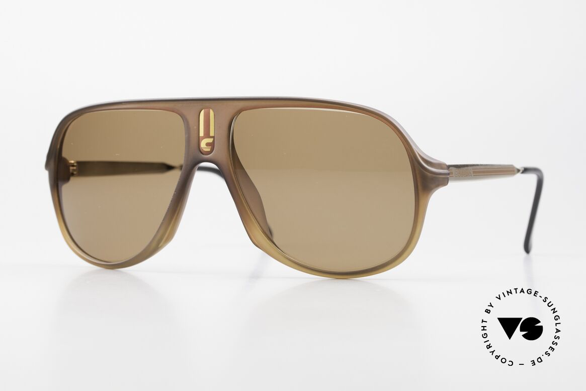 Carrera 5547 80's Men's Shades No Retro, incredibly rare Carrera vintage sunglasses from 1986, Made for Men